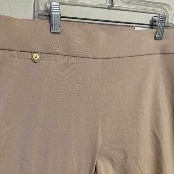 NWT LIZ CLAIBORNE PULL-ON COMFORT WAIST APRIL CROP PANT SIZE: 6    #T - Picture 2 of 8